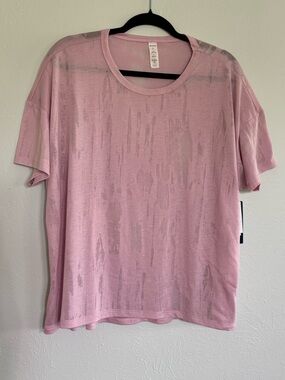 Marika Short-Sleeve Shirt in Light Pink